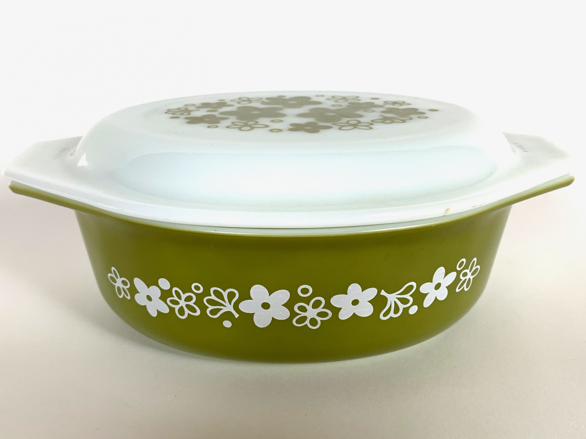 Spring Blossoms Oval Casserole 043